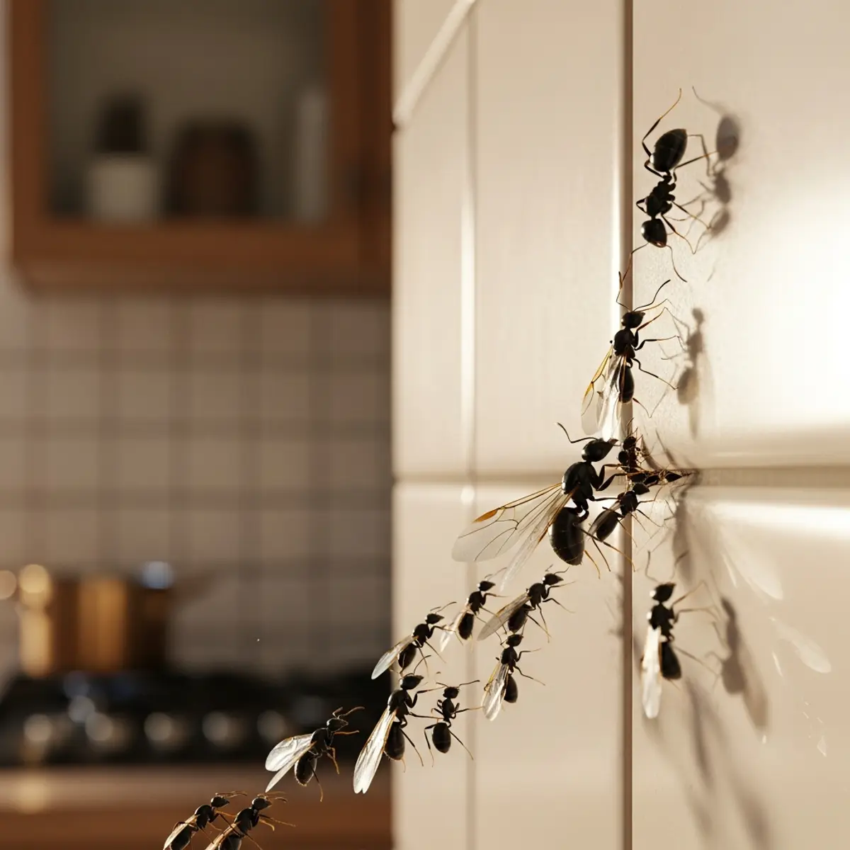 Fourmis volantes dans la maison : pourquoi en avril et que faire vraiment