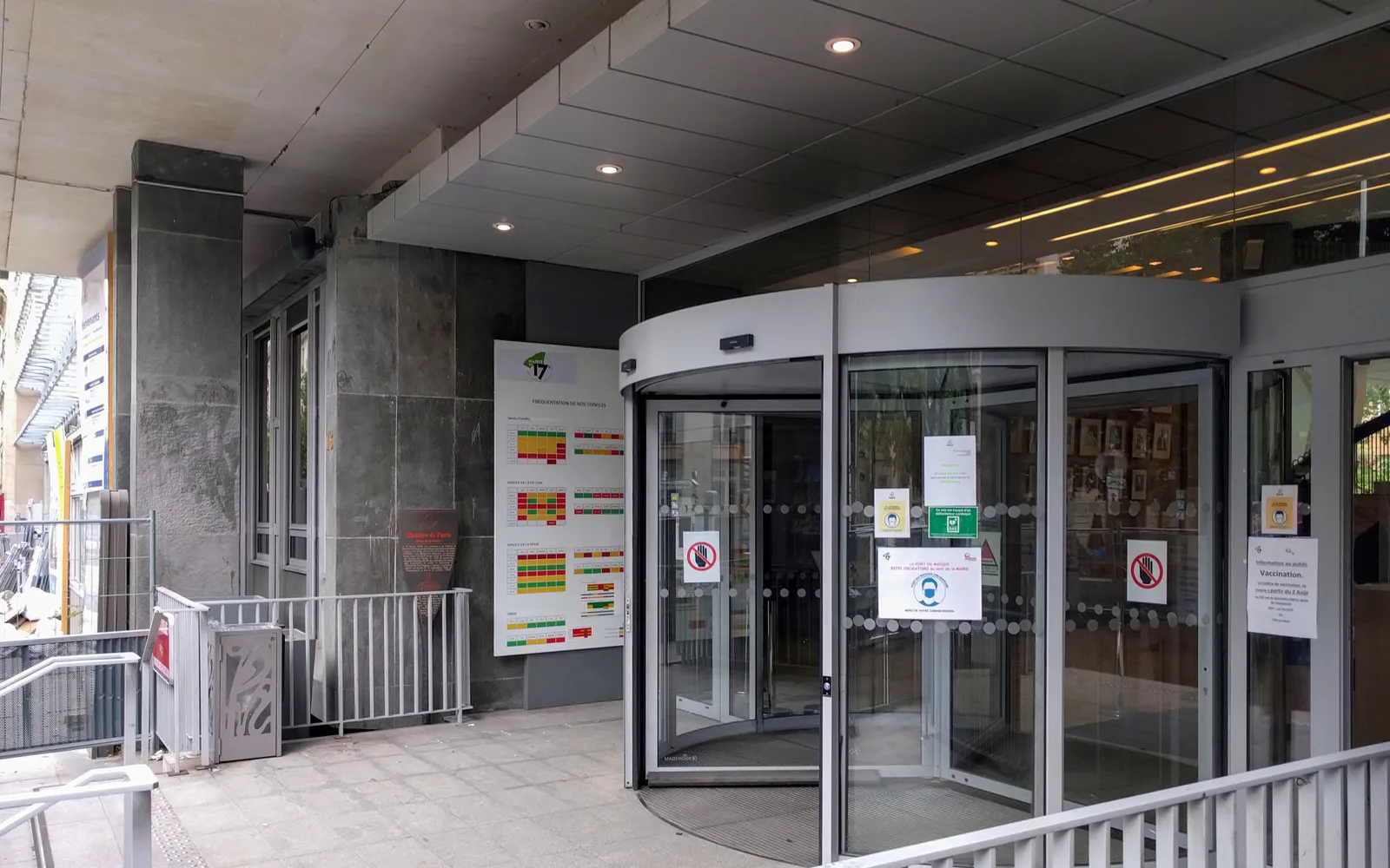 Mairie du 17e arrondissement de Paris (75017), arrondissement desservi par Allo Nuisible Express