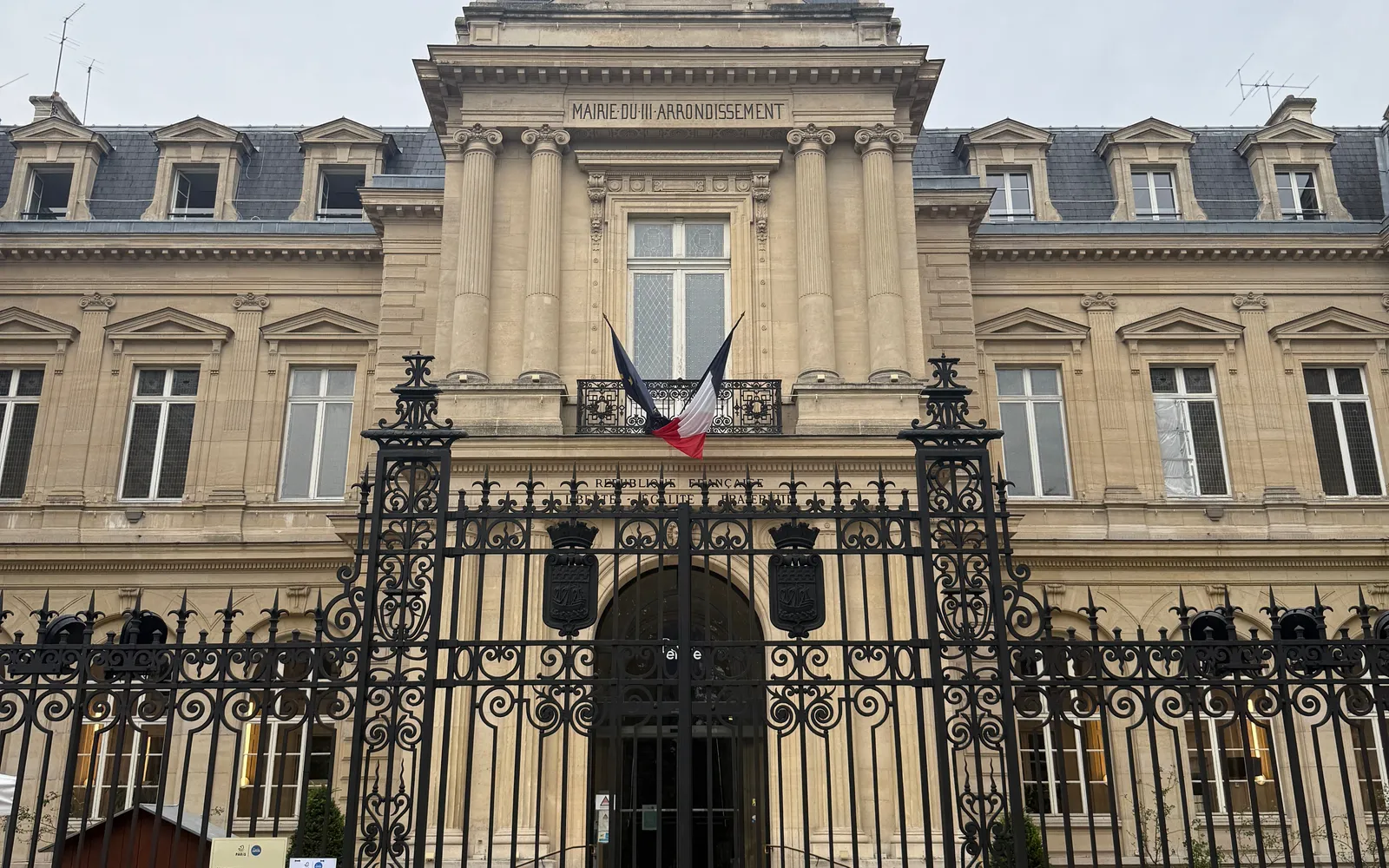 Mairie du 3e arrondissement de Paris (75003), arrondissement desservi par Allo Nuisible Express