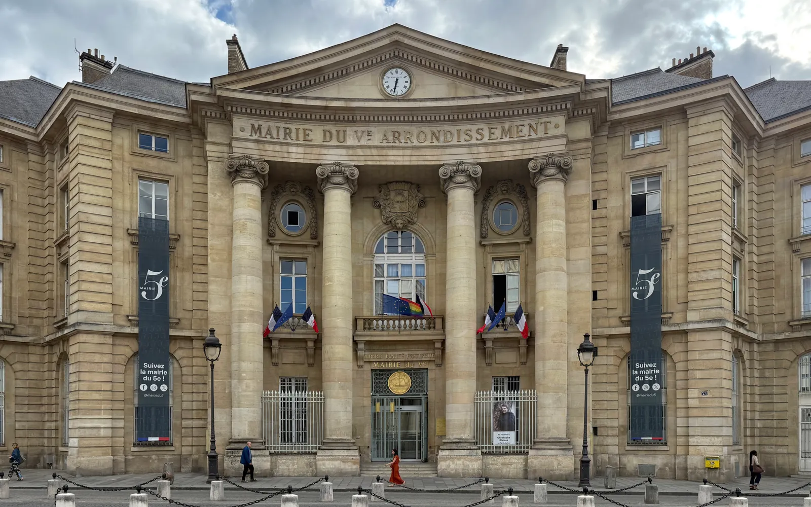 Mairie du 5e arrondissement de Paris (75005), arrondissement desservi par Allo Nuisible Express