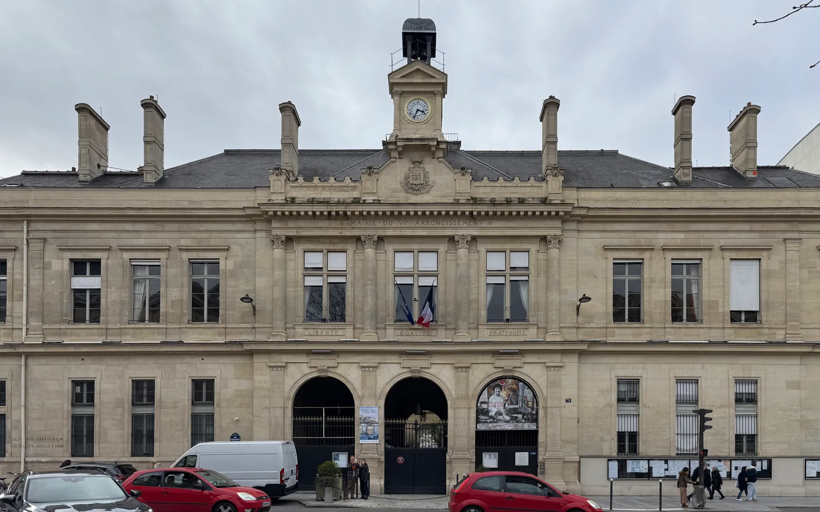 Mairie du 6e arrondissement de Paris (75006), arrondissement desservi par Allo Nuisible Express